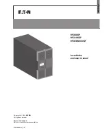 Eaton 9PX10KSP Installation And User Manual preview