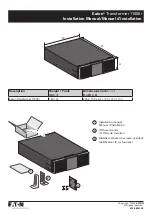 Eaton 9SX5KI Installation Manual preview