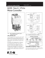 Preview for 1 page of Eaton A200 Instruction Leaflet