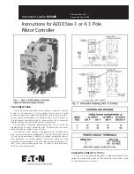 Предварительный просмотр 1 страницы Eaton A200 Instructions Manual