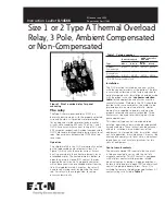 Eaton AA13P Instruction Leaflet preview