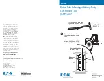 Предварительный просмотр 1 страницы Eaton Advantage CLMT1307 User Manual