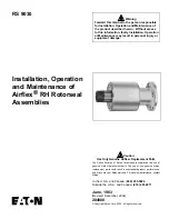 Eaton Airflex RH Installation, Operation And Maintenance Manual preview