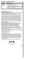 Preview for 4 page of Eaton All-Pro FT1850LW Instruction Manual