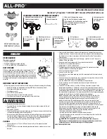 Eaton All-Pro MS276RD Instruction Manual preview