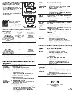 Preview for 4 page of Eaton All-Pro Revolve REV32735M Instruction Manual