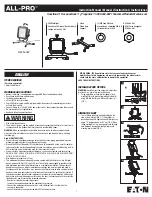 Eaton ALL-PRO WL2540LP Instruction Manual preview