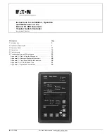 Preview for 1 page of Eaton ATC-600 Instructions For Installation, Operation And Maintenance