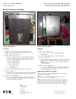 Предварительный просмотр 2 страницы Eaton AutoVAR 600 Instructions For Replacing