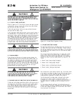 Preview for 19 page of Eaton B20B-VR 15 500 Instructions Manual