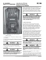 Предварительный просмотр 16 страницы Eaton B20B-VR Series Instructions Manual