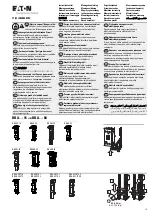 Предварительный просмотр 1 страницы Eaton BBA 16 Series Instruction Leaflet