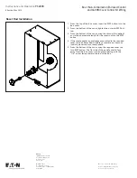 Предварительный просмотр 10 страницы Eaton Box 1 Instructions And Operation