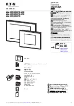 Eaton BreakerVisu NZM-XMC-MDISP35-MOD Instruction Leaflet предпросмотр