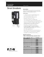 Предварительный просмотр 1 страницы Eaton BREM1015 Technical Data