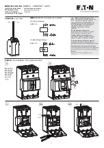 Предварительный просмотр 1 страницы Eaton BZM1-XA Installation Instructions