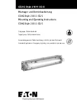 Eaton CEAG 21011 CG-S Mounting And Operating Instructions preview