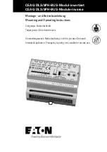 Предварительный просмотр 1 страницы Eaton CEAG DLS/3PH-BUS-Module-inverse Mounting And Operating Instructions