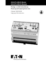 Предварительный просмотр 1 страницы Eaton CEAG TLS-BUS-Module Mounting And Operating Instructions