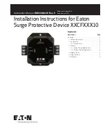 Eaton **CF***10 series Instruction Manual предпросмотр