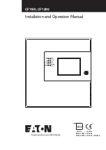 Preview for 1 page of Eaton CF1100 Installation And Operation Manual