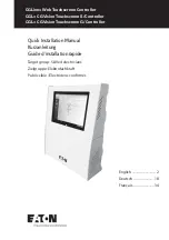 Предварительный просмотр 1 страницы Eaton CGLine+ CGVision Series Quick Installation Manual