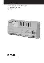 Предварительный просмотр 1 страницы Eaton CGLine+ Web-Controller Installation And Operating Instructions Manual