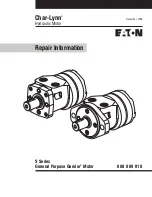 Eaton Char-Lynn S Series Repair Information preview