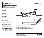 Предварительный просмотр 1 страницы Eaton CHFPCS Manual