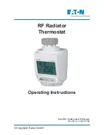 Preview for 1 page of Eaton chvz-01/03 Operating Instructions Manual