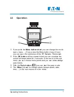 Preview for 7 page of Eaton chvz-01/03 Operating Instructions Manual