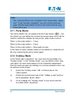 Preview for 12 page of Eaton chvz-01/03 Operating Instructions Manual