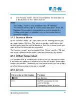 Preview for 13 page of Eaton chvz-01/03 Operating Instructions Manual