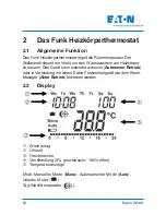 Preview for 20 page of Eaton chvz-01/03 Operating Instructions Manual