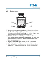 Preview for 21 page of Eaton chvz-01/03 Operating Instructions Manual