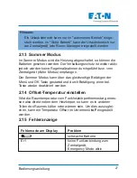 Preview for 27 page of Eaton chvz-01/03 Operating Instructions Manual