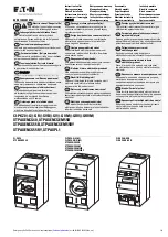 Предварительный просмотр 1 страницы Eaton CI-PKZ0 Series Instruction Leaflet