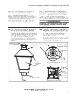 Предварительный просмотр 3 страницы Eaton Cooper Lighting Streetworks LXT Installation Instructions Manual