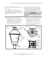 Предварительный просмотр 5 страницы Eaton Cooper Lighting Streetworks LXT Installation Instructions Manual