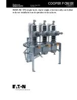 Preview for 1 page of Eaton Cooper Power NOVA NX-STS Installation And Operation Instruction Manual