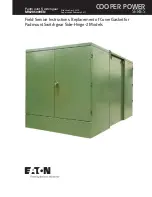 Preview for 1 page of Eaton COOPER POWER SERIES Service Instructions Manual