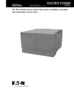 Eaton Cooper Power VFI SF6 Installation, Operation And Maintenance Instructions preview