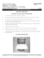 Eaton Crouse-Hinds Champ DMVF Series Installation & Maintenance Information preview