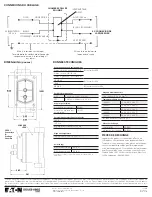 Предварительный просмотр 4 страницы Eaton Crouse-Hinds GFSX1 Installation & Maintenance Information