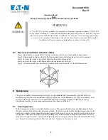 Предварительный просмотр 11 страницы Eaton Crouse-Hinds L-850 A Instruction Manual