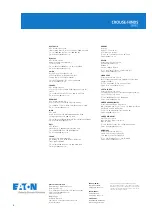 Preview for 4 page of Eaton CROUSE-HINDS MTL RackShield Series Instruction Sheet