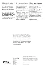 Предварительный просмотр 16 страницы Eaton Crouse-hinds series Manual