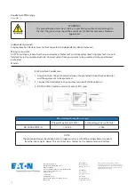 Preview for 2 page of Eaton Crouse-Hinds ZoneBarrier 4PPOE Series Instruction Sheet