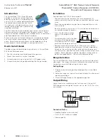 Предварительный просмотр 2 страницы Eaton CurrentWatch EAC Series Instruction Leaflet