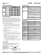 Предварительный просмотр 2 страницы Eaton CurrentWatch ECS Series Installation Instructions